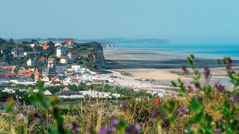 Le Petit Gite De La Roseraie Quiberville Exteriör bild